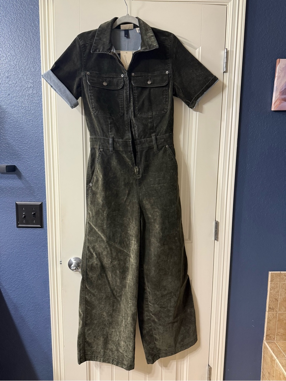Olive Green jumper - Size 4